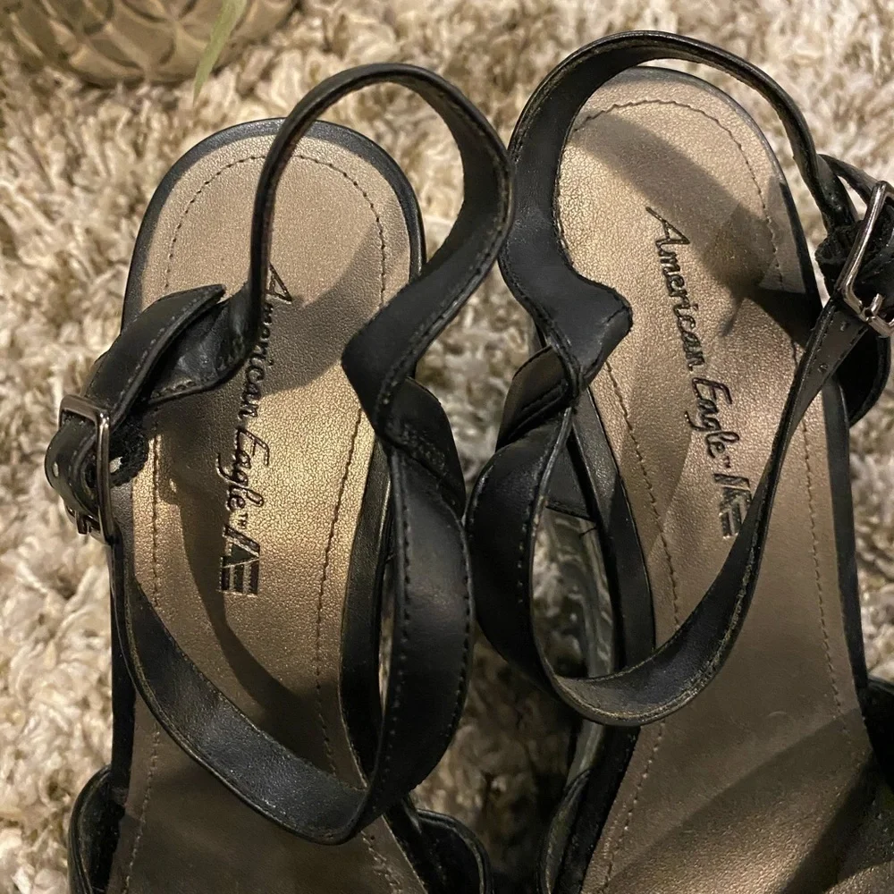 American Eagle Wedge Sandals